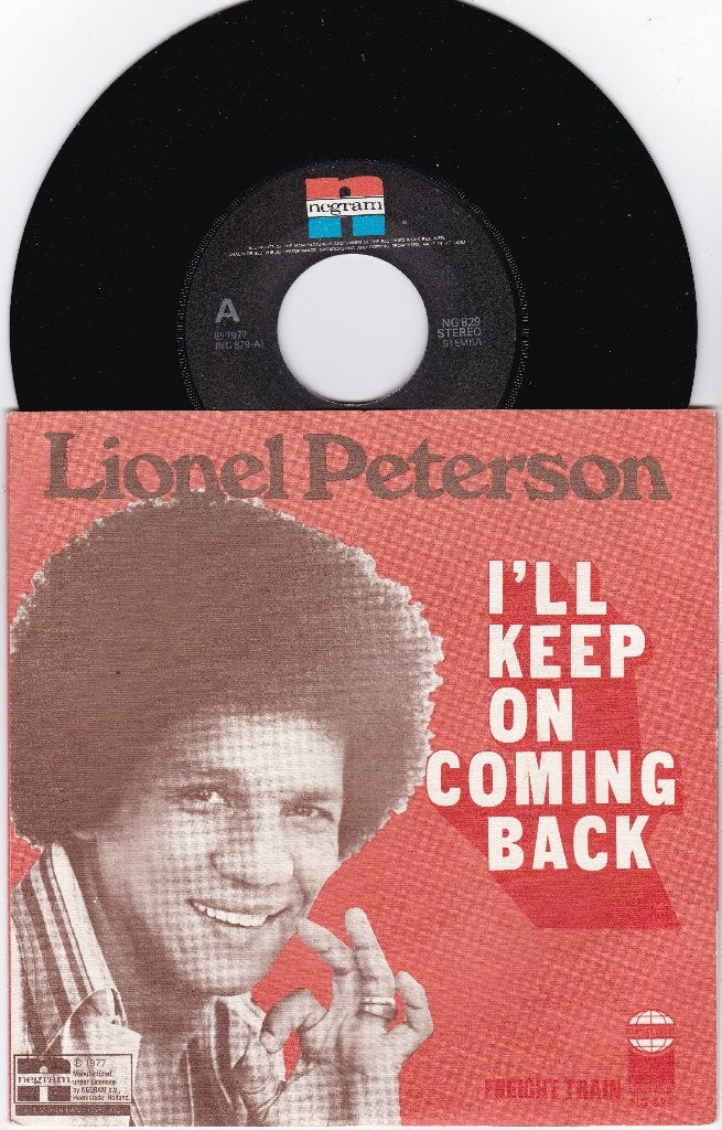Lionel Petersen ‎– I'll Keep On Coming Back, Ophalen of Verzenden, Zo goed als nieuw, 7 inch, Pop