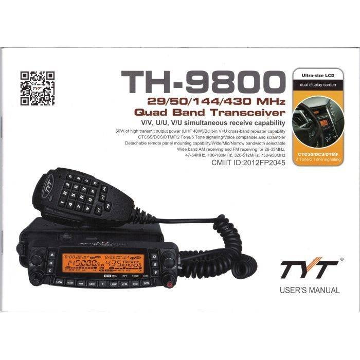 tyt9800 met doos krasvrij
