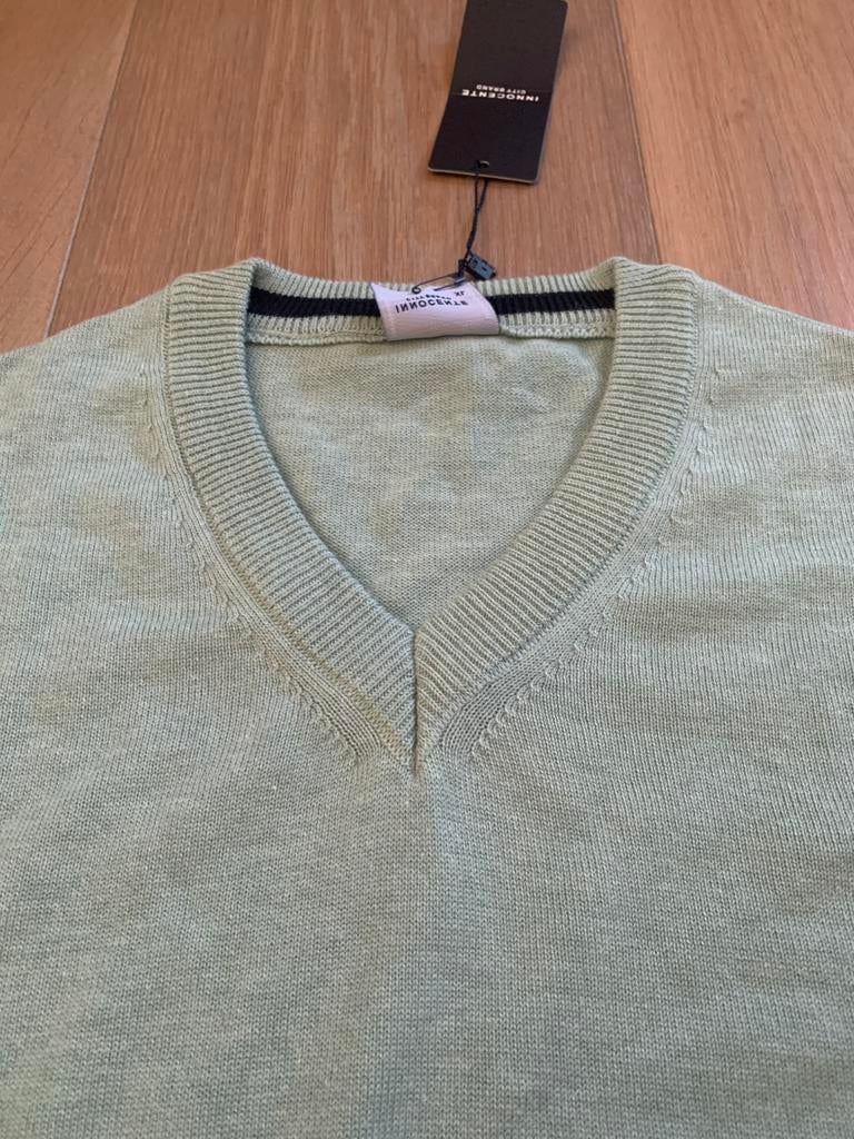 Licht groene v hals truien maat xl, Ophalen of Verzenden, Nieuw, Maat 56/58 (XL), Groen