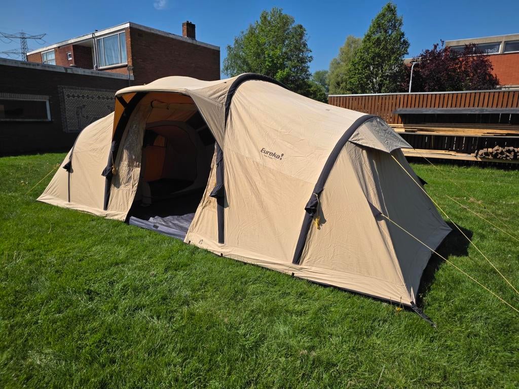 Eureka San Pablo RS opblaastent - Ruime gezinstent, Caravans en Kamperen, Ophalen, Gebruikt, Tot en met 5
