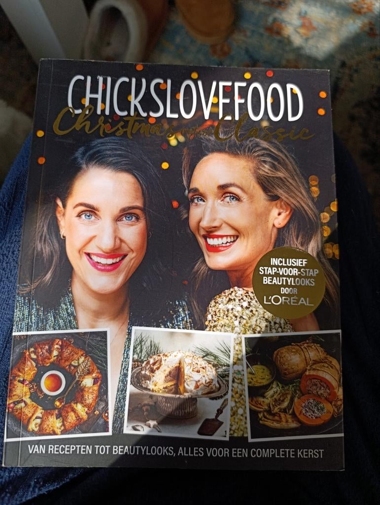 Chickslovefood Christmas Classic kookboek, Ophalen of Verzenden