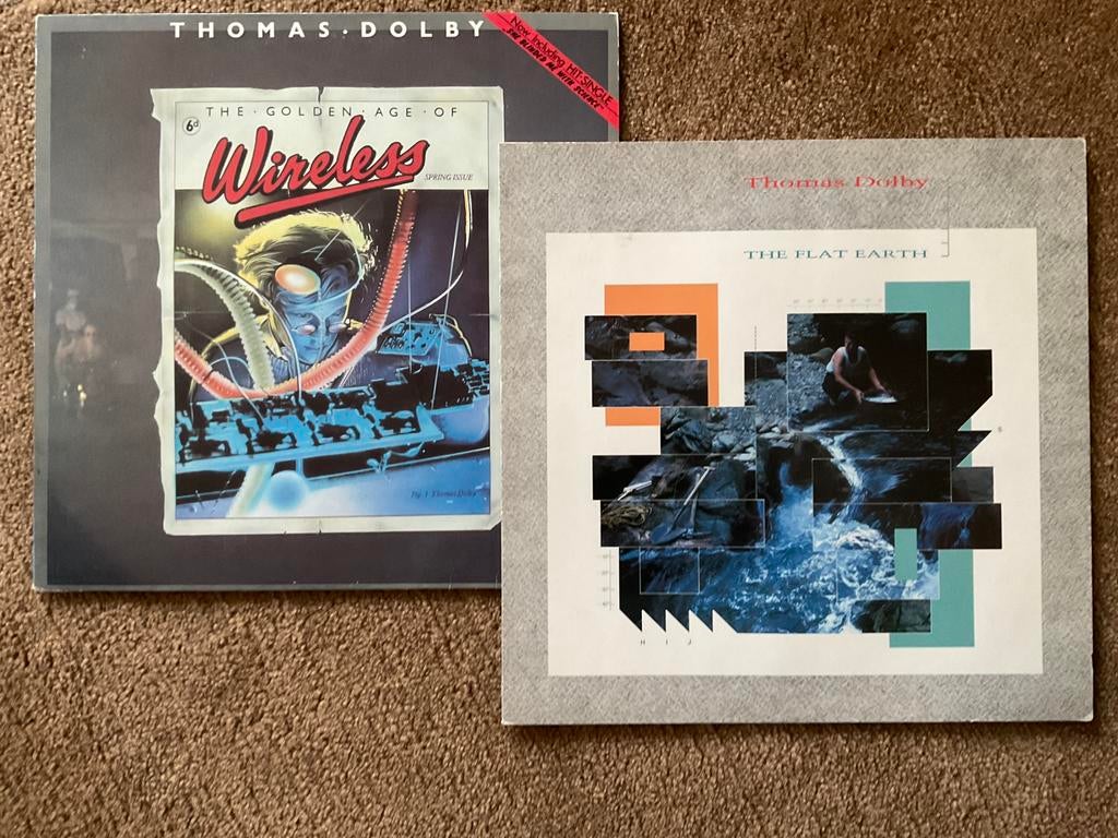 2 lp’s Thomas Dolby, gaaf, Ophalen of Verzenden