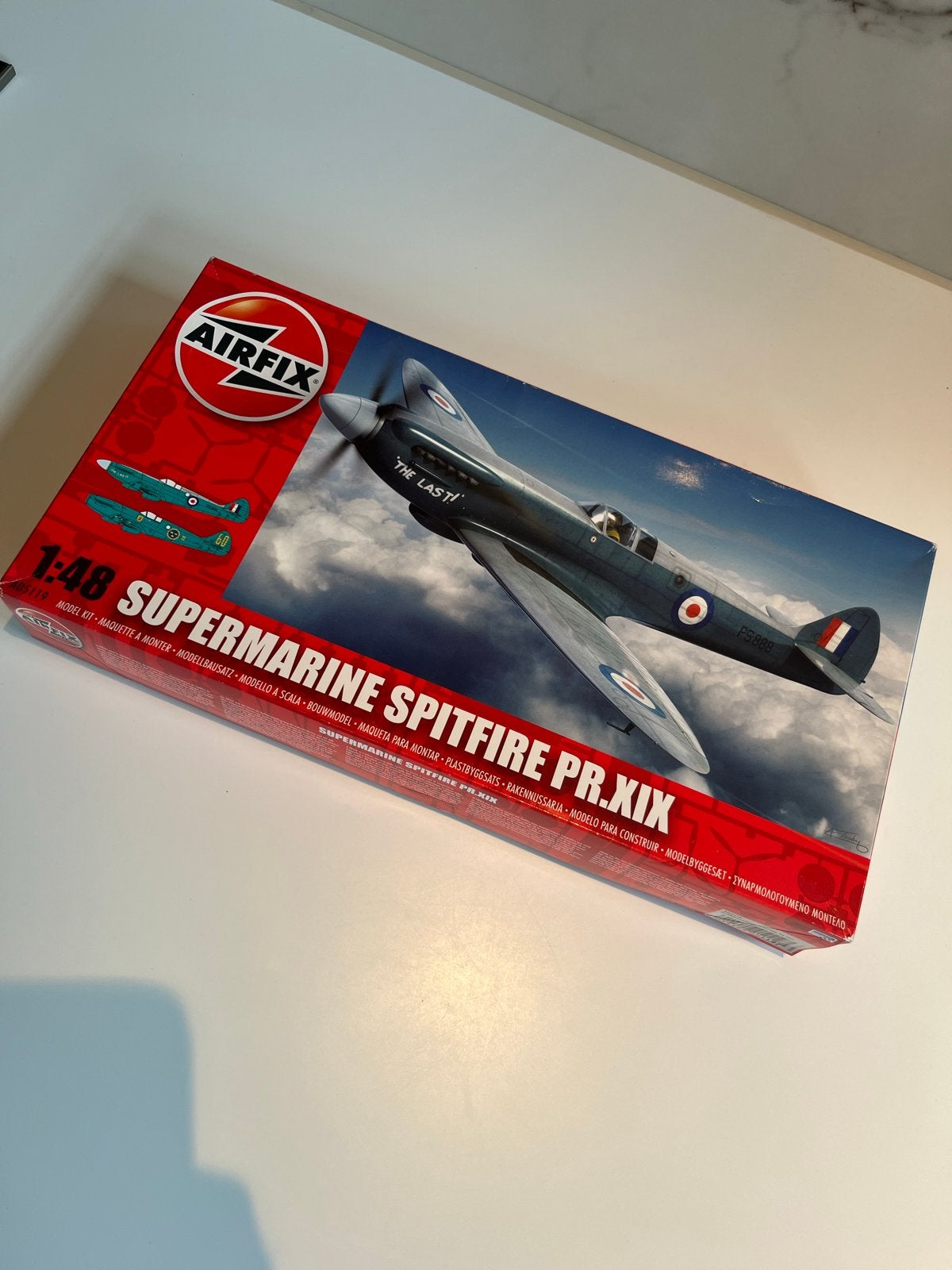 Airfix Supermarine Spitfire PR.XIX modelbouwkit 1:48, Overige merken, 1:72 tot 1:144, Nieuw, Ophalen of Verzenden