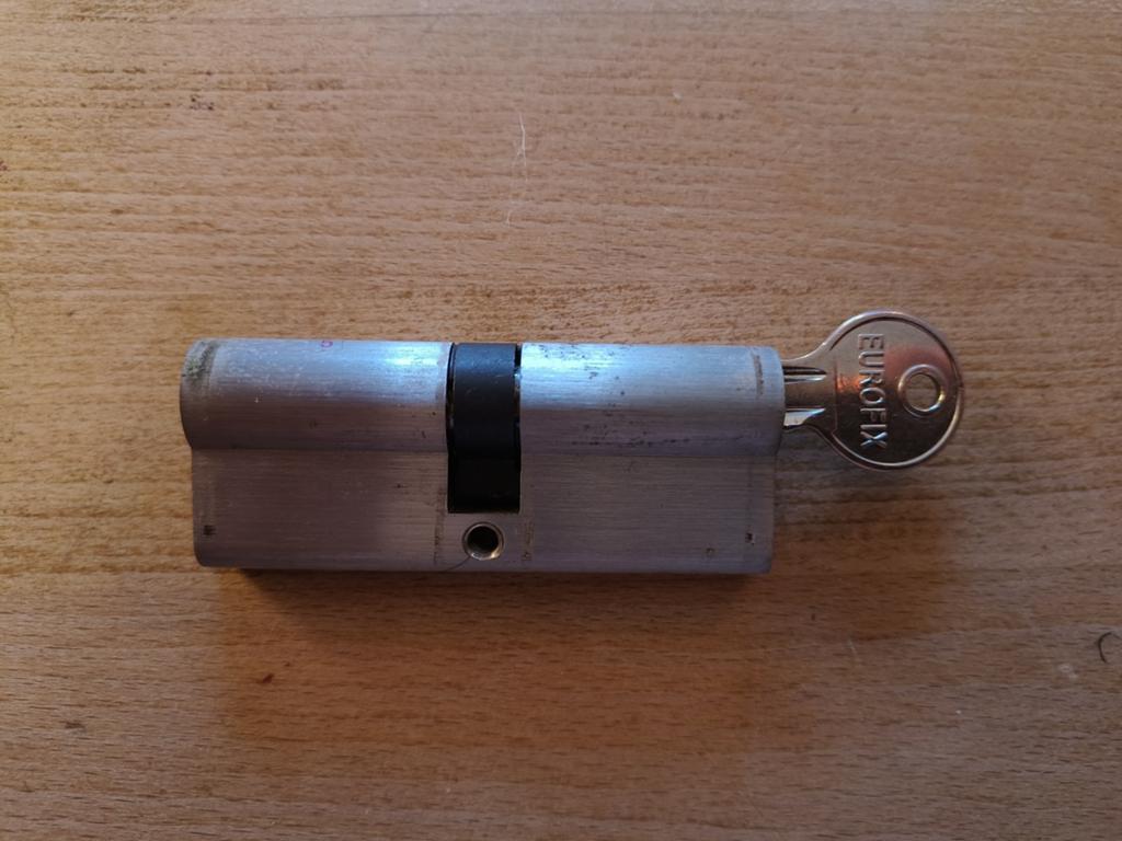 Eurofix Cilinder | 40/40mm | 1 sleutel, Ophalen of Verzenden