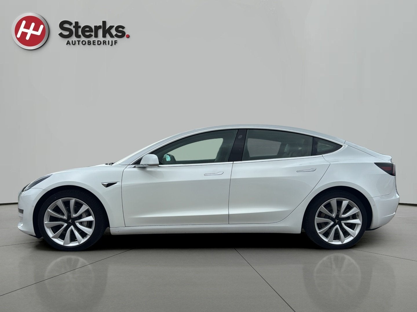 Tesla Model 3 Long Range AWD 75 kWh SOH 100 % NIEUW ACCU PAK, Automaat, 462 pk, Wit, 84 €/maand
