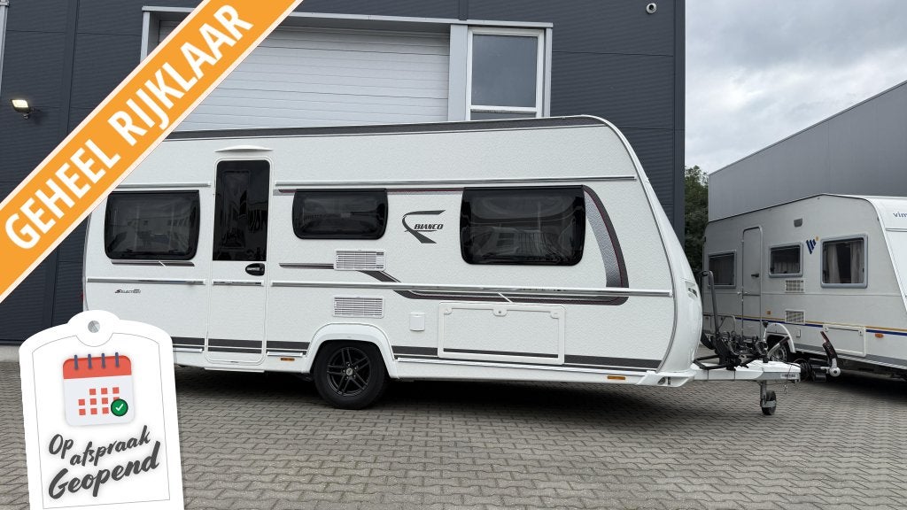 Fendt Bianco Selection 465 TG mover, Caravans en Kamperen, Schokbreker, Bedrijf, 2 aparte bedden, 1000 - 1250 kg
