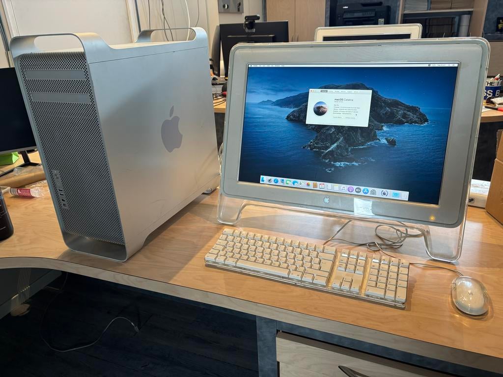 Complete Mac Pro 3.1 set met display, toetsenbord en muis, Computers en Software, Apple Desktops, Ophalen, Gebruikt, 16 GB, Mac Pro