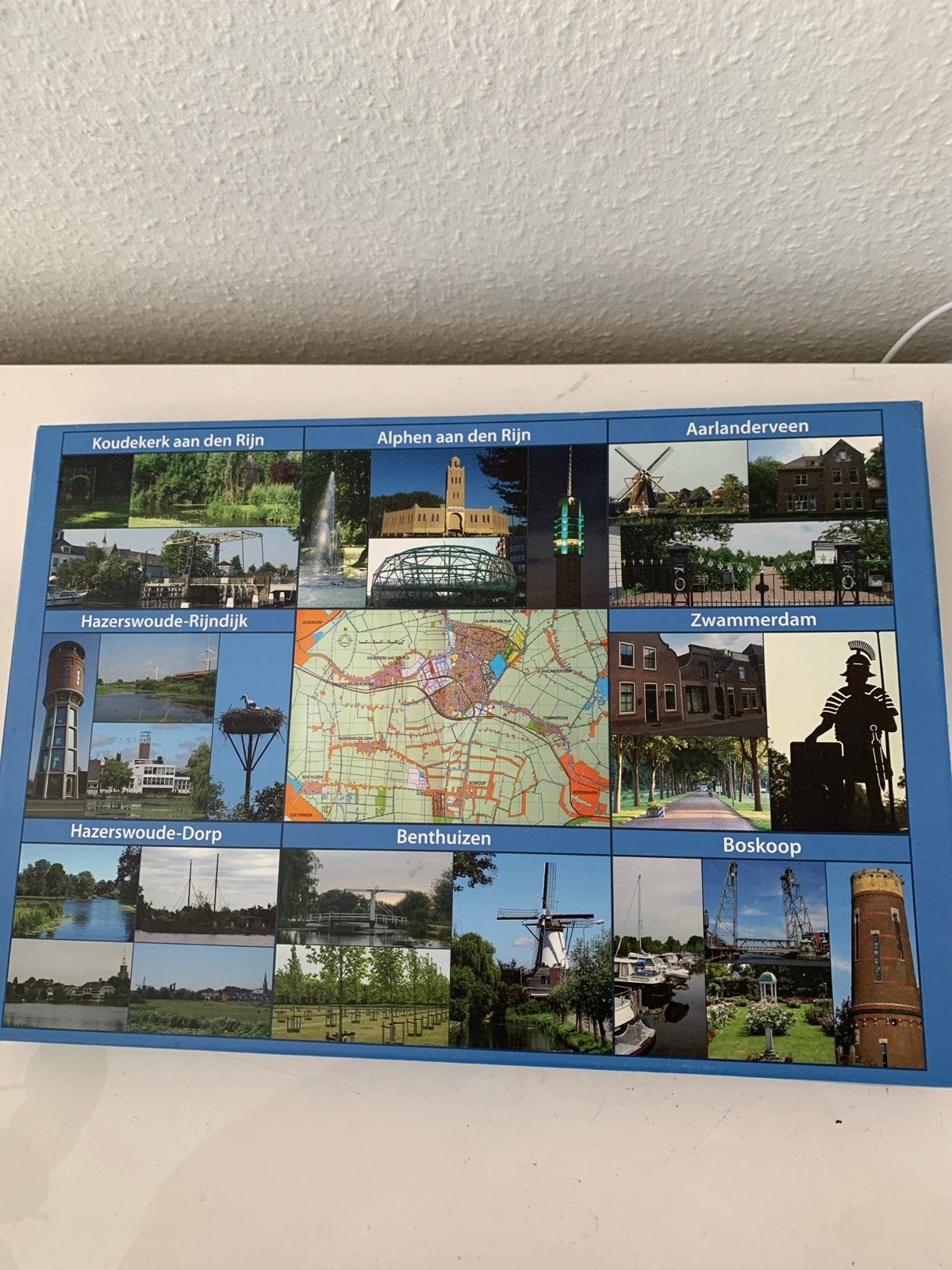 Legpuzzel Zuid-Hollandse dorpen en steden, Ophalen, 500 t/m 1500 stukjes, Zo goed als nieuw, Legpuzzel