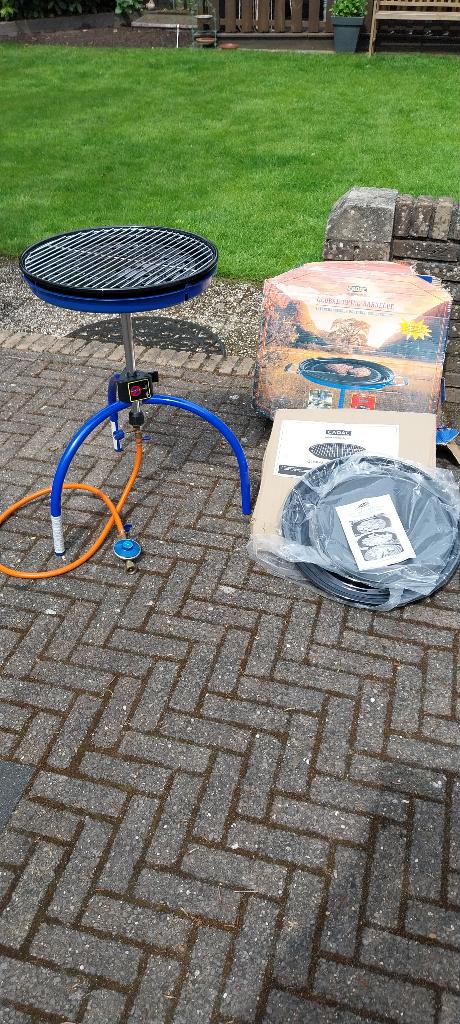 cadac Global Grill en BBQ top, Tuin en Terras, Gasbarbecues, Ophalen, Gebruikt, CADAC