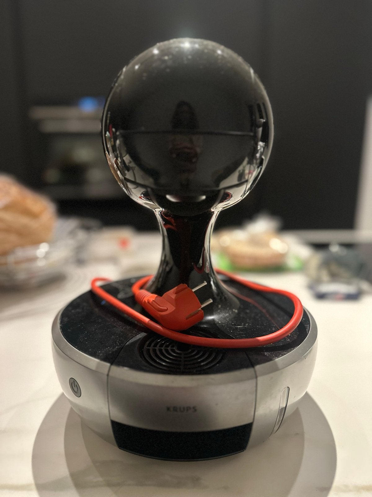 Krups Nescafé Dolce Gusto Oblo Koffiecupmachine Zwart, Koffiepads en cups, Gebruikt, Koffiemachine, Ophalen of Verzenden