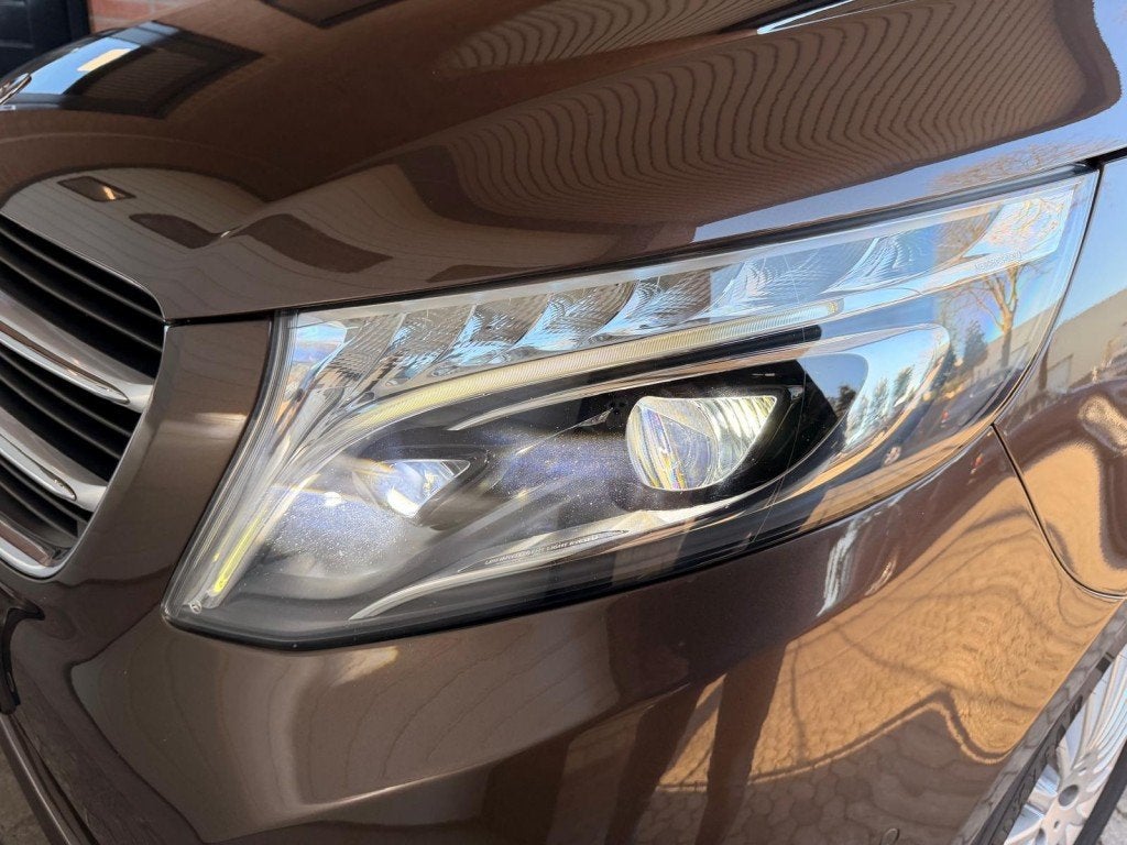 Mercedes-benz V-KLASSE V220 DC LED Leder stoelkoeling 360cam, Auto's, Automaat, Bruin, Mercedes-Benz, Bedrijf