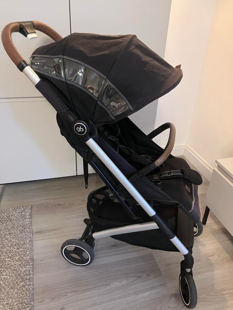 GB Qbit+ All-City buggy - compact en makkelijk opvouwbaar, Kinderen en Baby's, Buggy's, Ophalen of Verzenden, Zo goed als nieuw