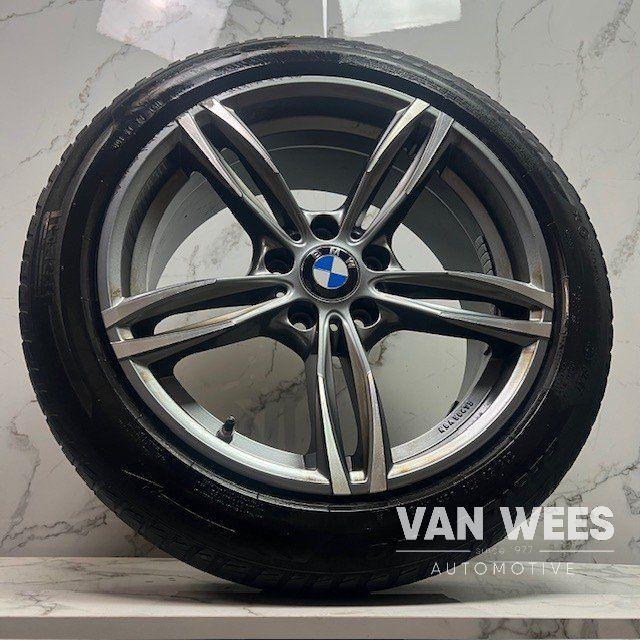 Bmw 1 3 Serie F20 E90 F30 225/50/18 INCH BRIDGESTONE 4S, Gebruikt, -, -, Banden en Velgen