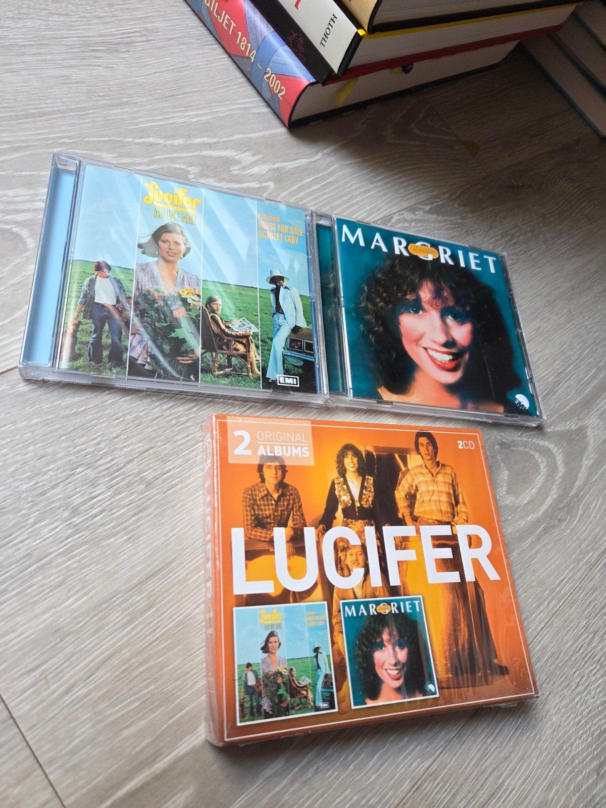 Lucifer - 2cd box - Original albums, Ophalen of Verzenden, Zo goed als nieuw