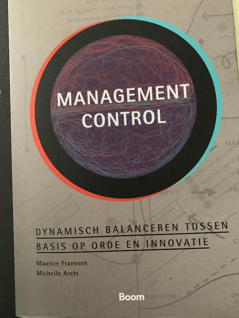 HBO Management control, Boeken, Studieboeken en Cursussen, Ophalen of Verzenden, Beta, Zo goed als nieuw, HBO