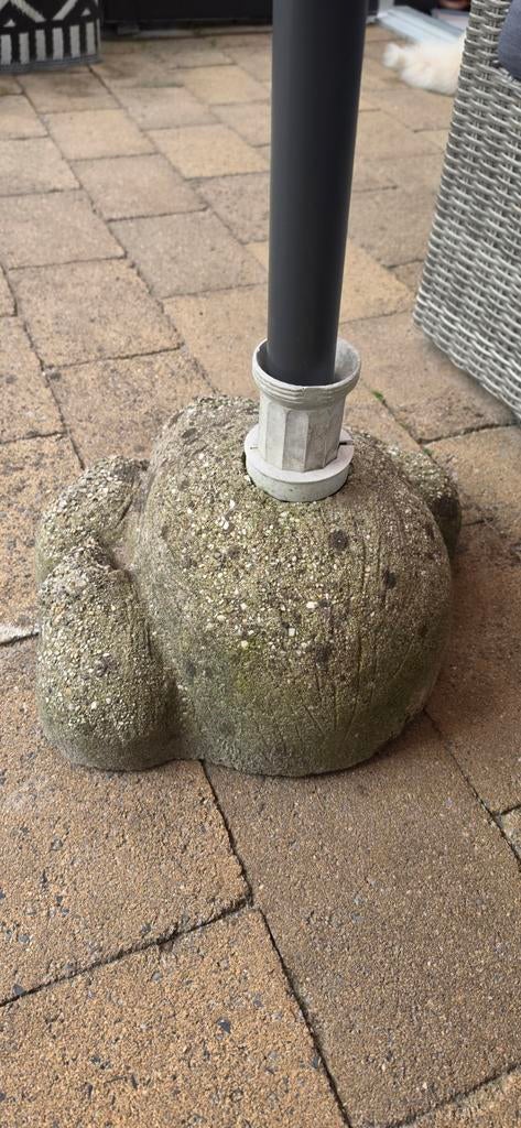 Zware parasolvoet - Stevige basis voor uw parasol, Ophalen of Verzenden, Gebruikt, Minder dan 1 meter, Parasolvoet
