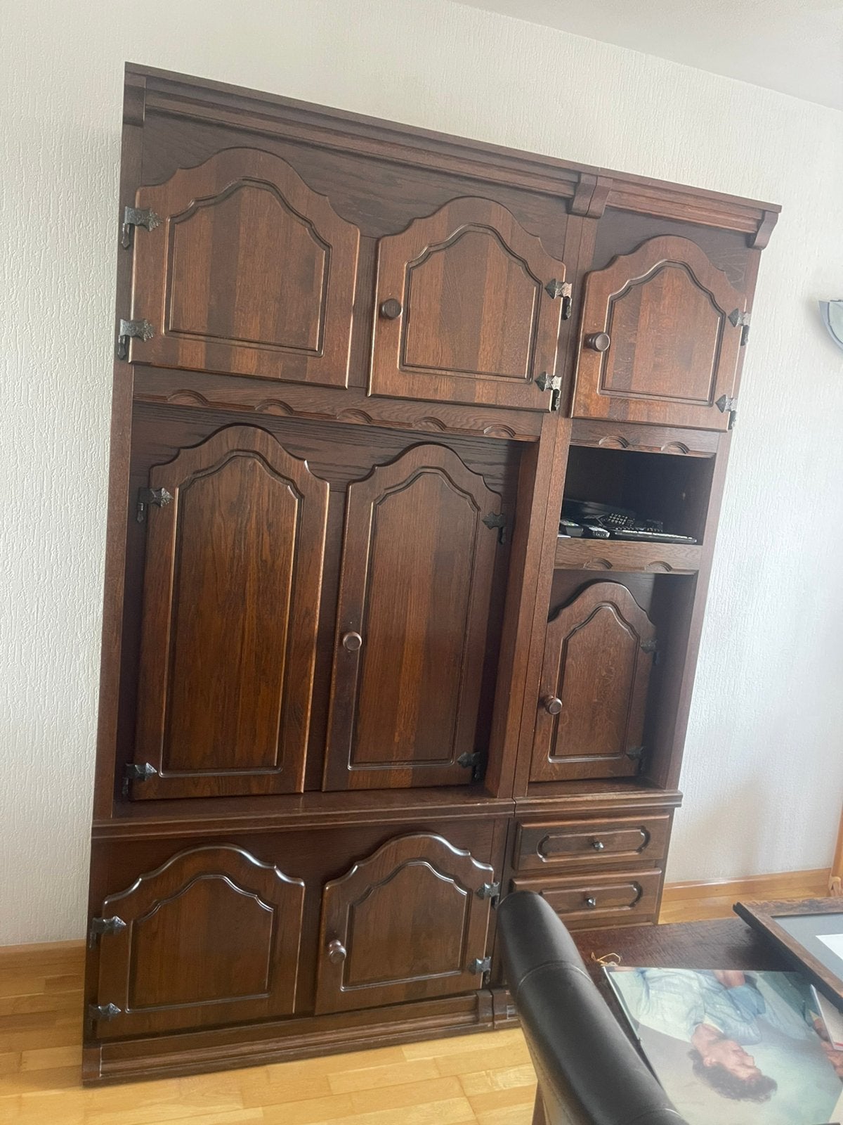 Houten kast, Antiek en Kunst, Antiek | Meubels | Kasten, Ophalen