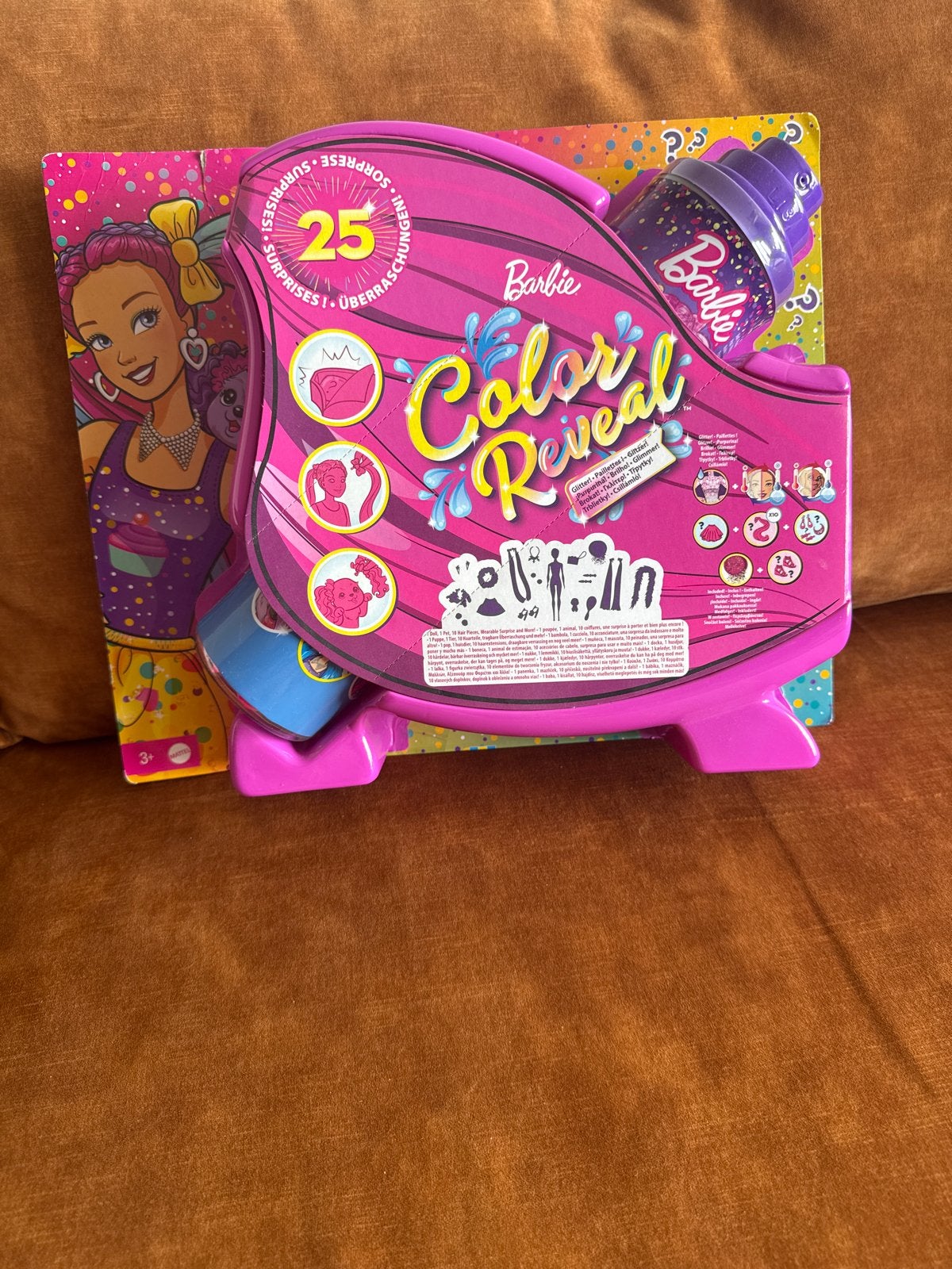 Barbie Color Reveal Pop met 25 Verrassingen - Nieuw!, Kinderen en Baby's, Speelgoed | Poppen, Ophalen of Verzenden, Nieuw, Barbie