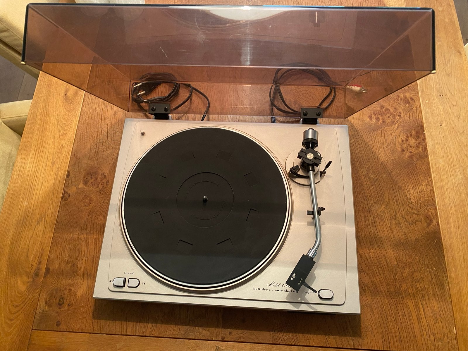 Marantz 6025 Platenspeler - Werkend (snaar vervangen), Audio, Tv en Foto, Platenspelers, Gebruikt, Automatisch, Platenspeler, Ophalen