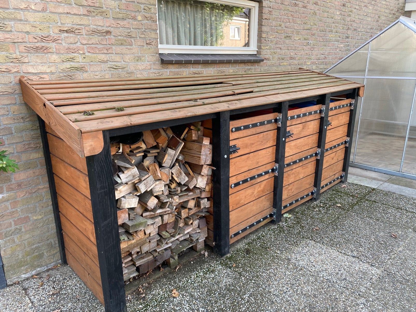 Kliko en hout hok, Ophalen, Gebruikt, Hout, Overige typen