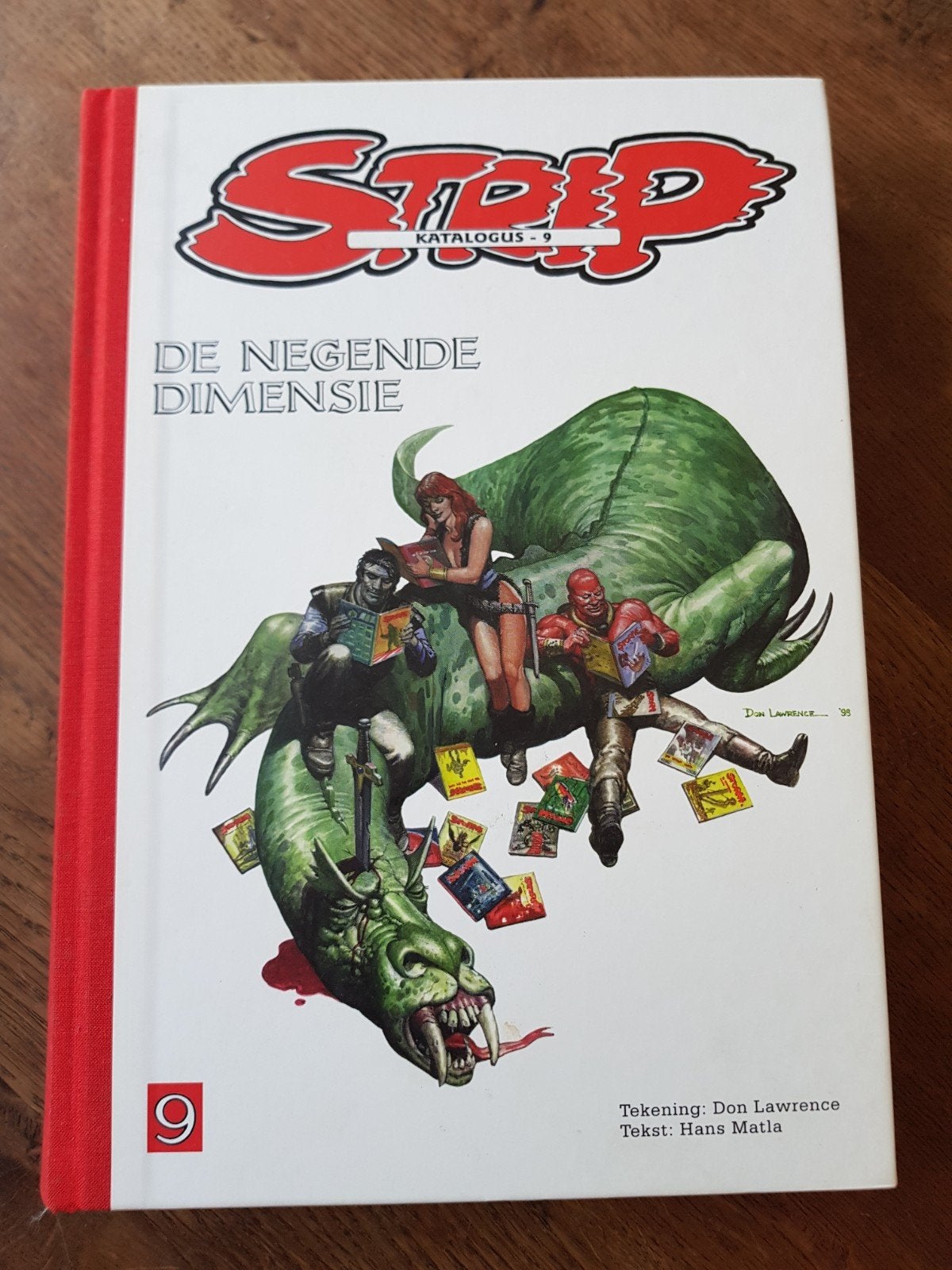De Negende Dimensie,  STRIP KATALOGUS., Eén comic, Europa, Ophalen of Verzenden, Zo goed als nieuw