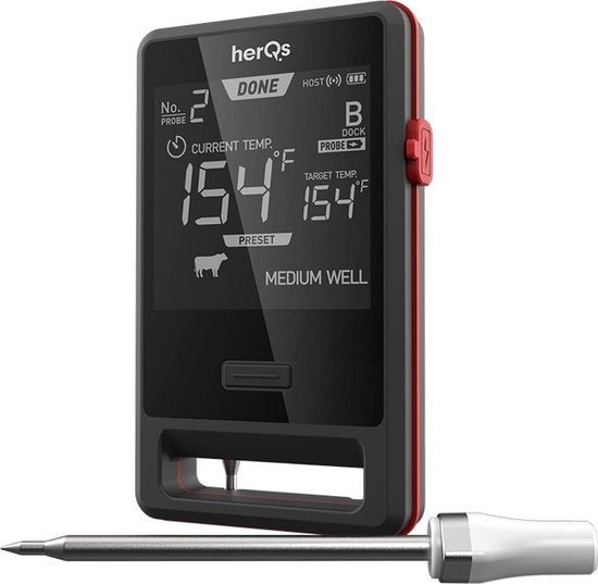 herQs Pin PRO BBQ (Thermometer) *Nieuw*, HerQs, HerQs 1, Ophalen of Verzenden, Info@herQs.nl