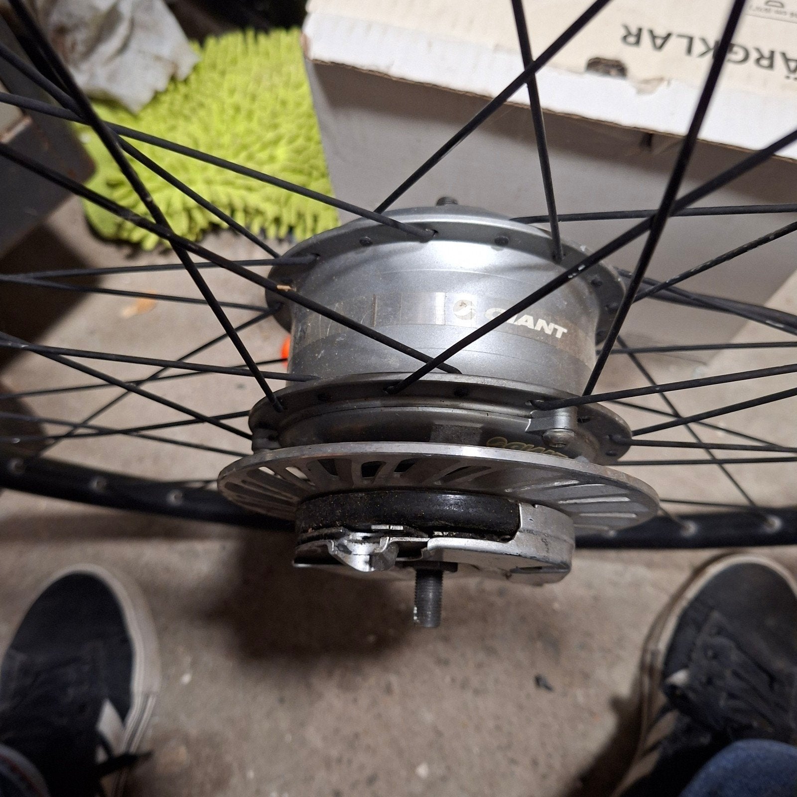 Tekoop giant elektrische voorwiel 36 w, Ophalen, Giant Twist