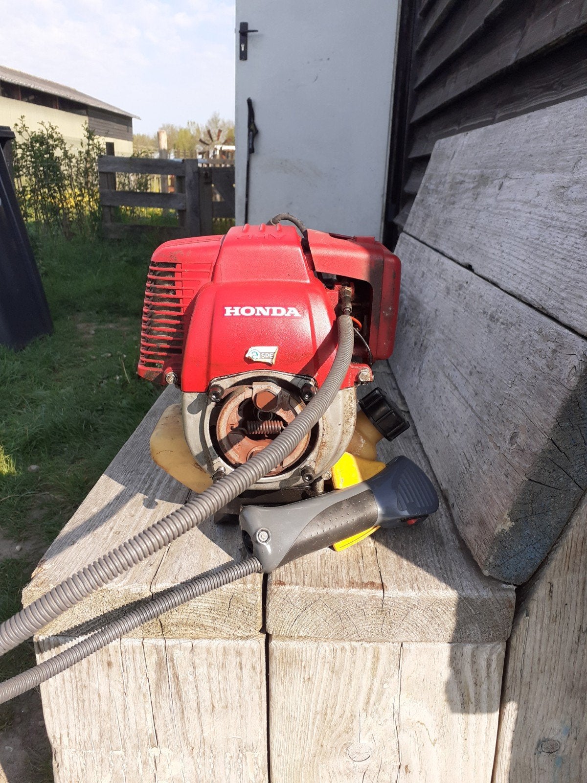 Goed werkende motor van Honda gx 31, Ophalen of Verzenden, Gebruikt, Benzine
