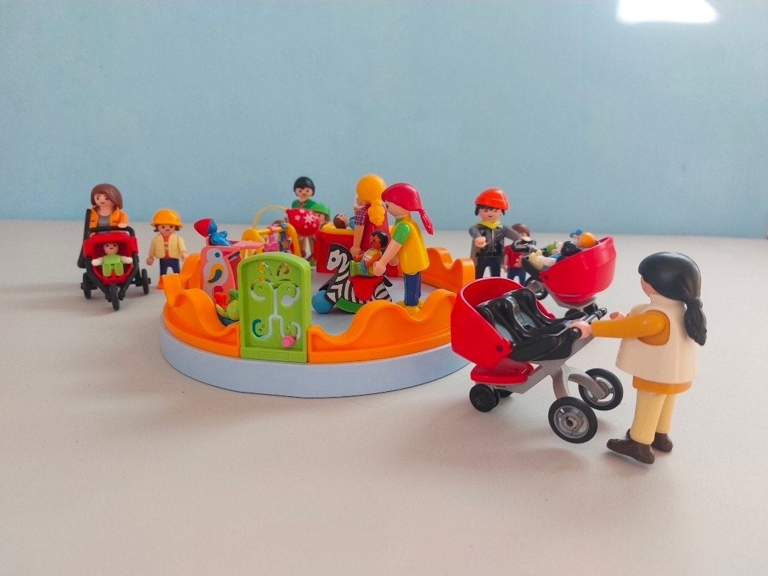 Playmobil - Crechè / opvang, Kinderen en Baby's, Speelgoed | Playmobil, Ophalen of Verzenden, Zo goed als nieuw