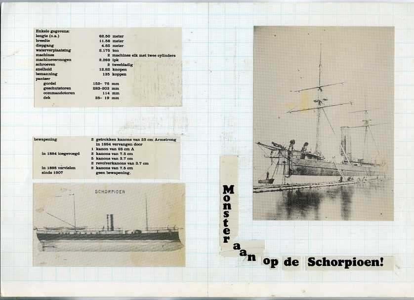 scheepvaart-foto-MARINE-schorpioen, Verzamelen, Scheepvaart, Ophalen of Verzenden, Zo goed als nieuw, Motorboot, Boek of Tijdschrift