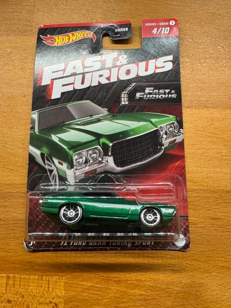Hotwheels Ford Gran Torino, Ophalen of Verzenden, Zo goed als nieuw, Auto