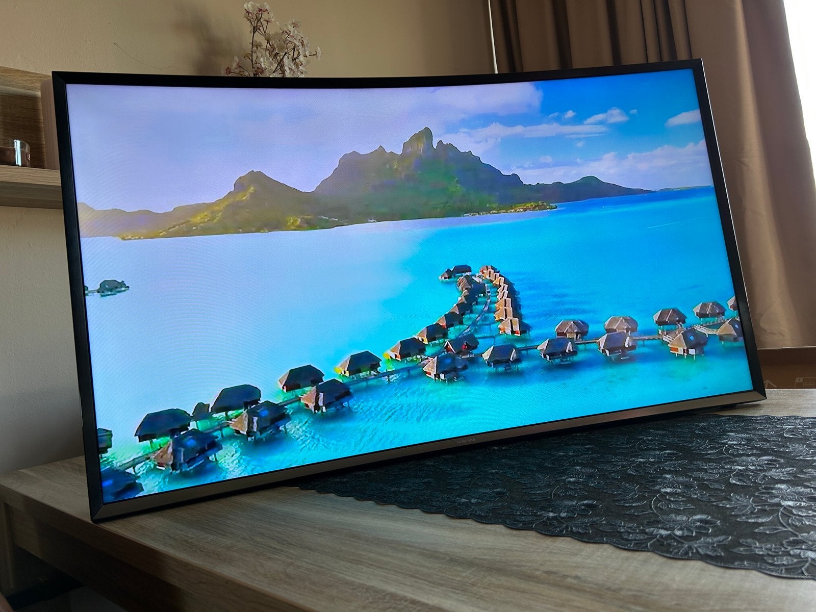Samsung Curved Smart TV 40 inch, Ophalen, 50 Hz, Zo goed als nieuw, Samsung