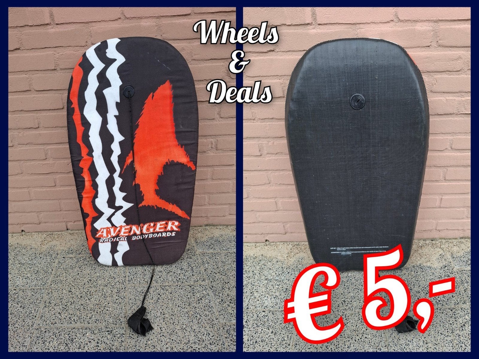 Body board, Ophalen, Gebruikt, Overige typen