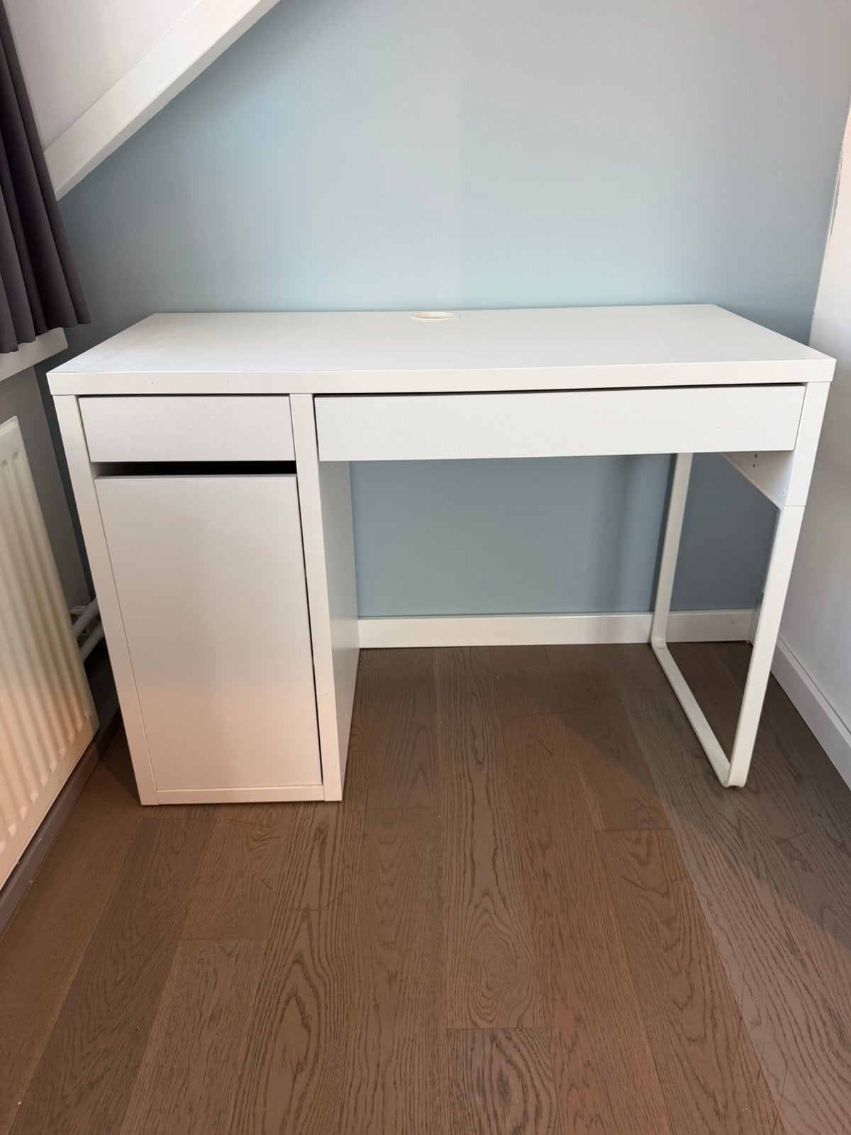 IKEA bureau Micke, Ophalen, Gebruikt, 150 cm, Hout