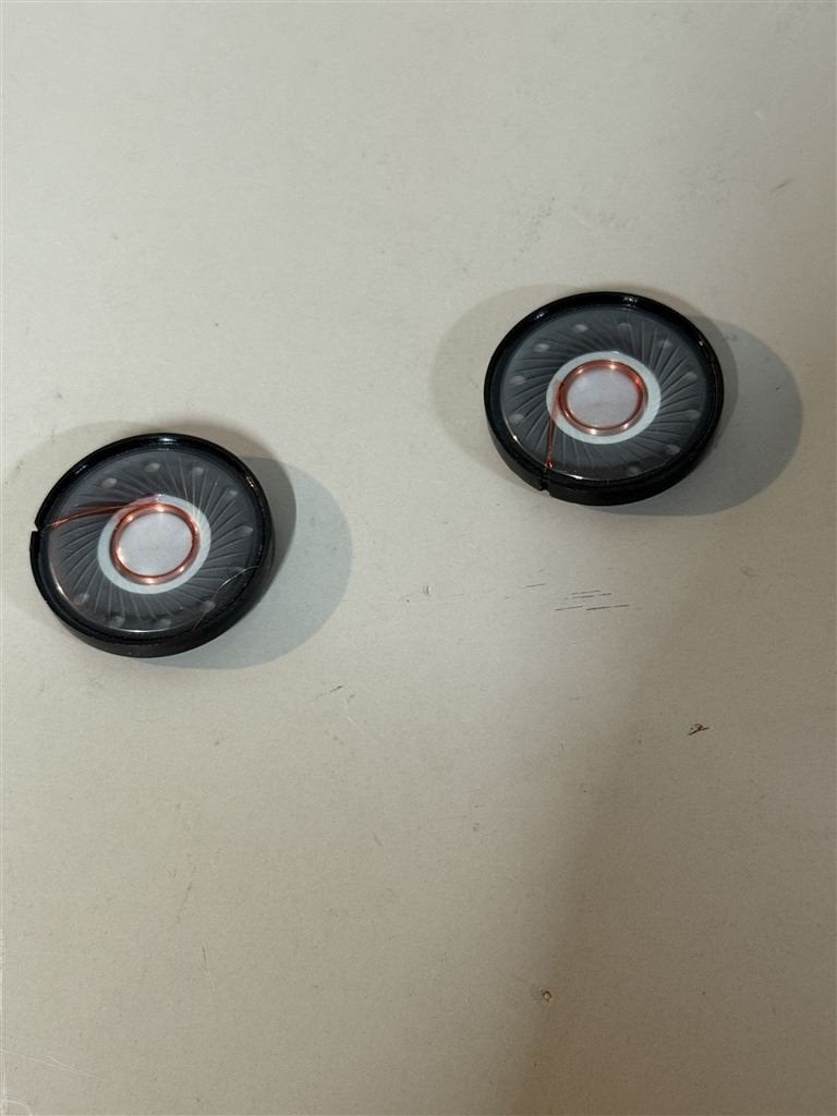 2x Speaker Drivers voor Bose QC15/QC2/QC3/QC25 - 40mm, Ophalen of Verzenden, Nieuw, Minder dan 60 watt, Bose