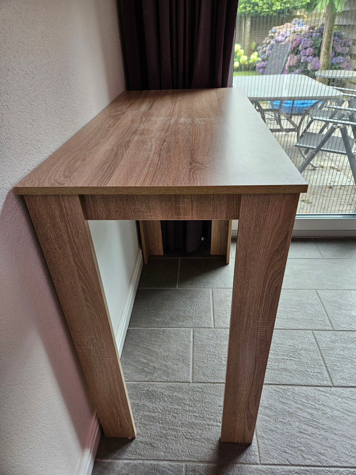 Hoge tafel / Bartafel - 120x60x105 cm, Ophalen, Gebruikt, 100 tot 150 cm, Tot twee personen