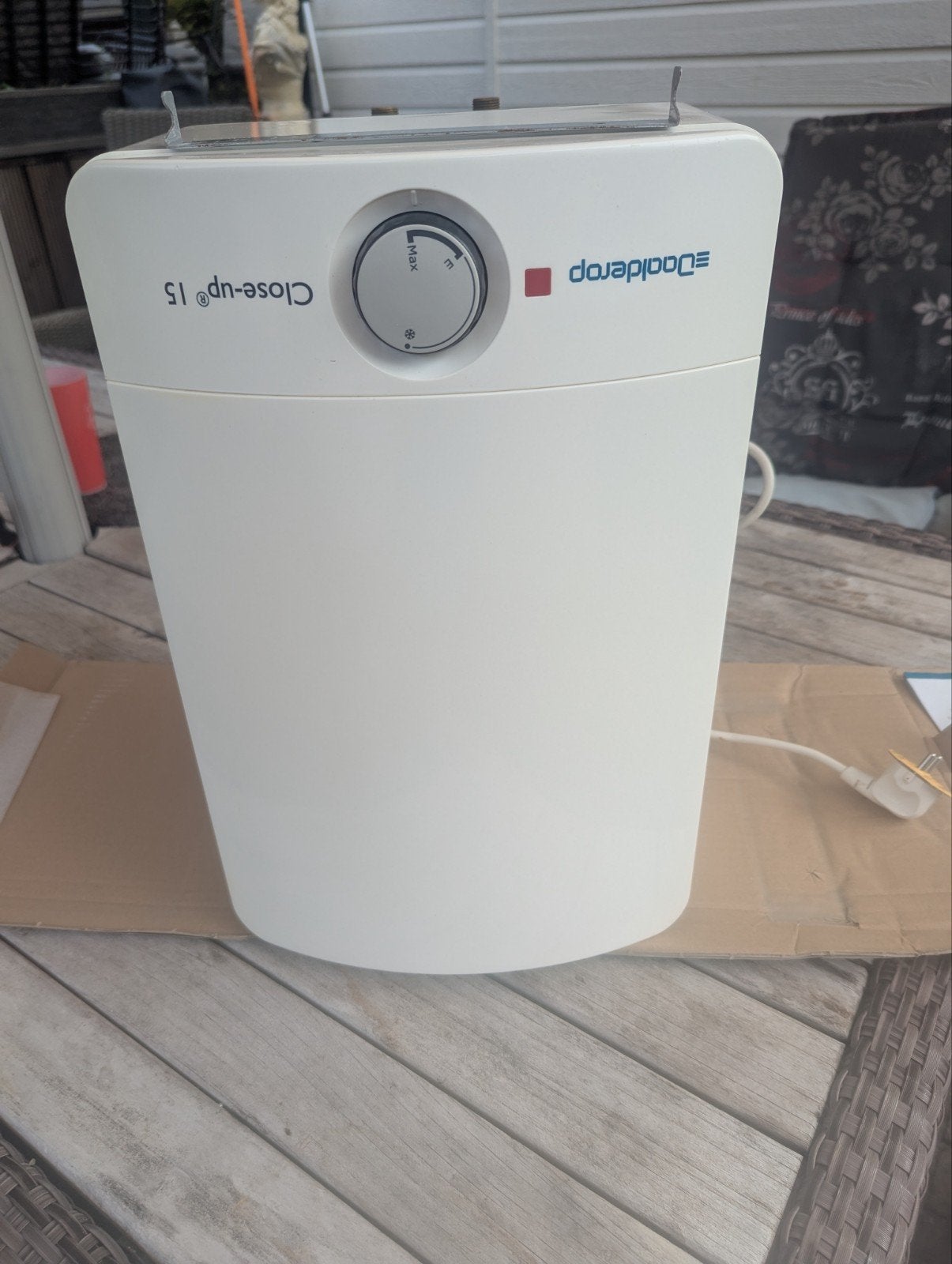 Itho Daalderop close up 15 liter, Doe-het-zelf en Verbouw, Verzenden, Nieuw, Boiler, Minder dan 3 jaar oud