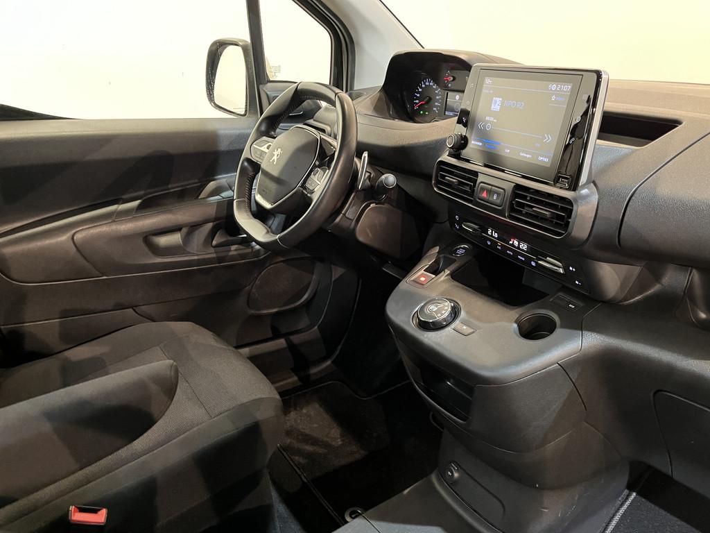 Peugeot Partner 1.5 BlueHDI 130 PK L2 Automaat Servicebus /, Stof, 4 cilinders, Met garantie (alle), Wit