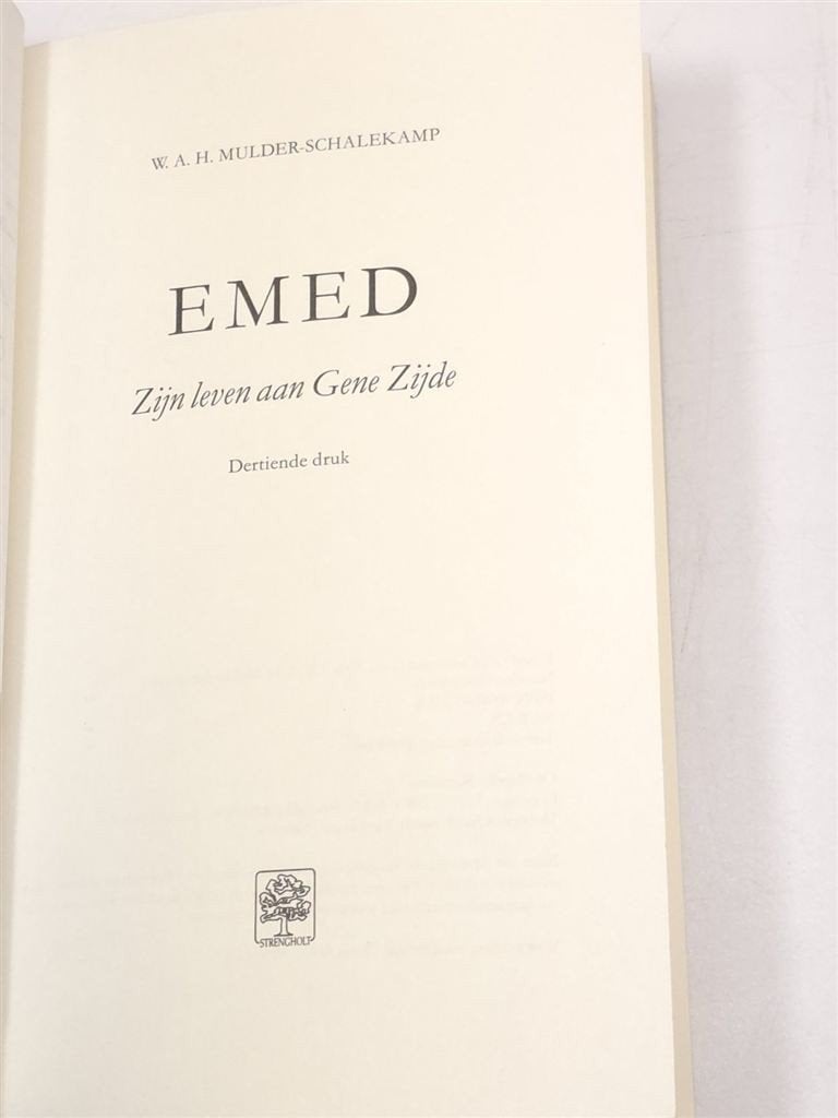 Emed — Zijn Leven aan Gene Zijde, Geleidegeest Medium, Boeken, Verzenden, Zo goed als nieuw, Overige onderwerpen, Achtergrond en Informatie