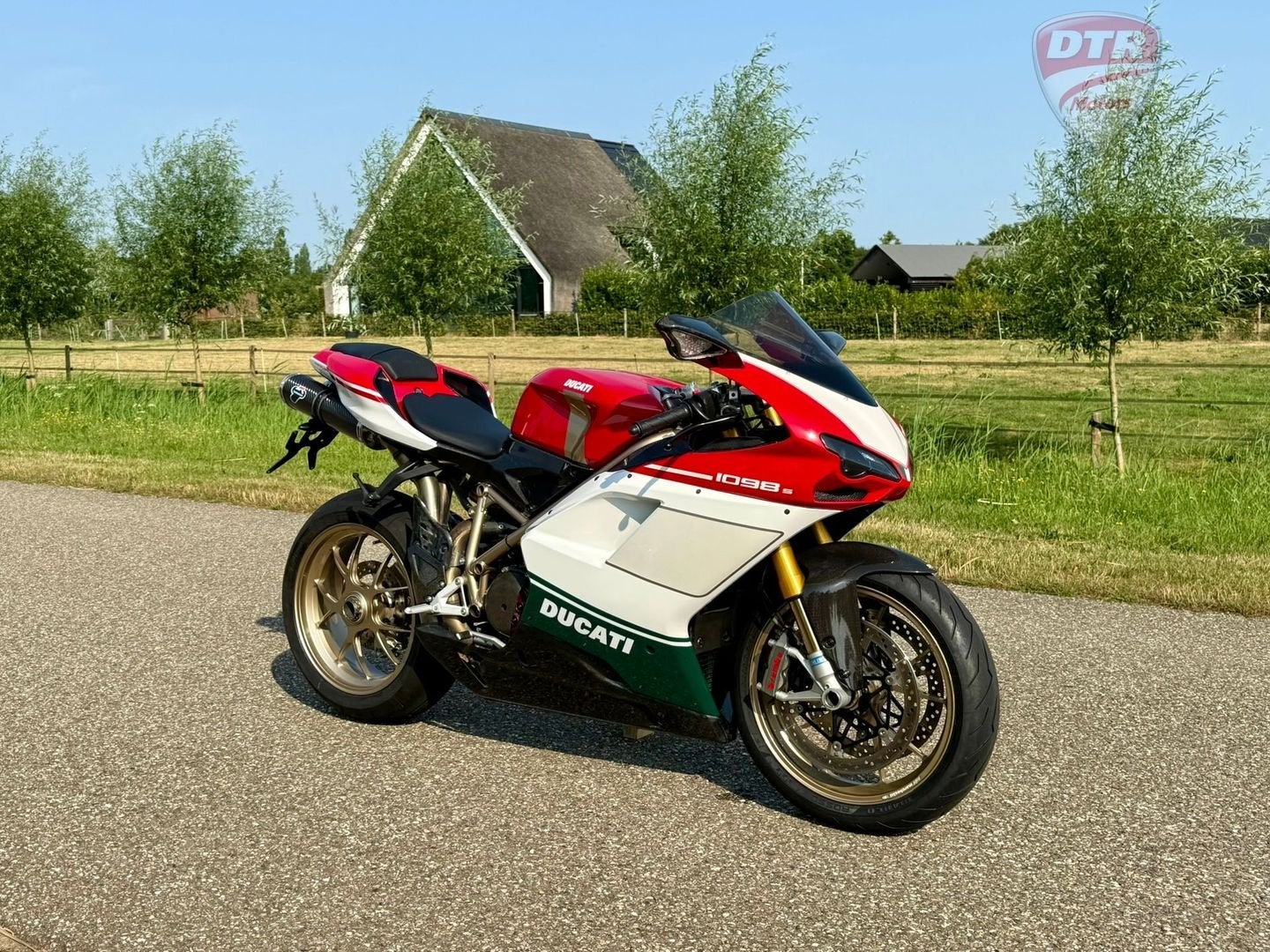 DUCATI 1098 S Tricolore   (bj 2007) 14,568 km, DUCATI, 2 cilinders, 1099 cc, Bedrijf