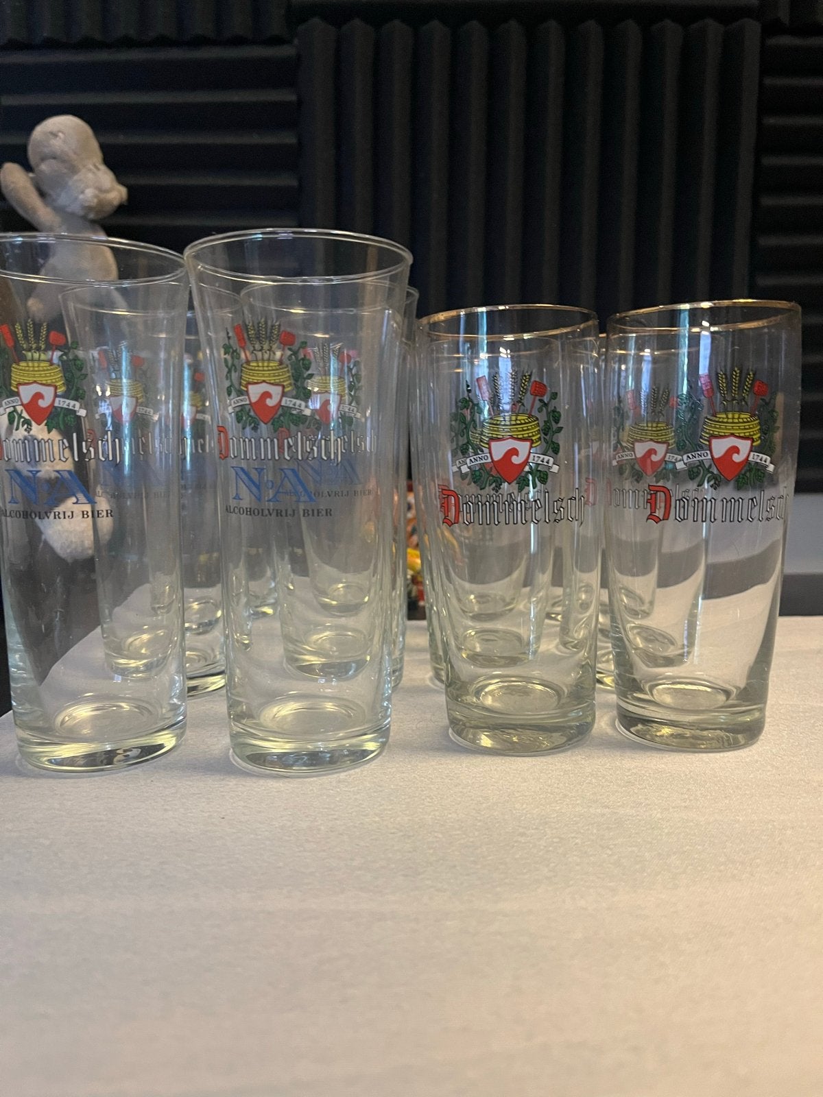 Dommelsch Bierglazen Collectie - Diverse Modellen, Ophalen of Verzenden