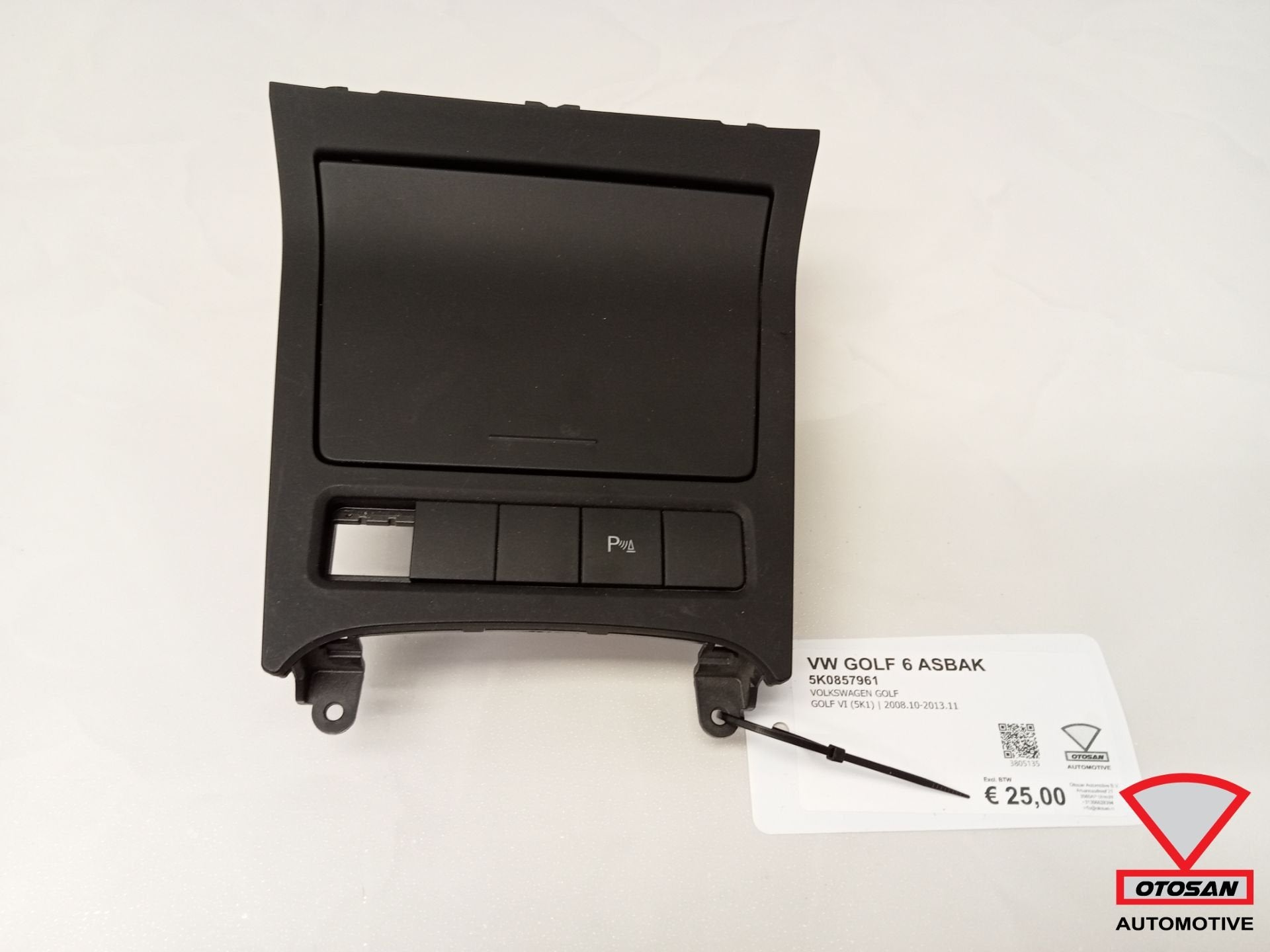 VW Golf 6 Asbak 5K0857961, Gebruikt, Volkswagen, Volkswagen AG, Berliner Ring 2
38440  Wolfsburg, DE