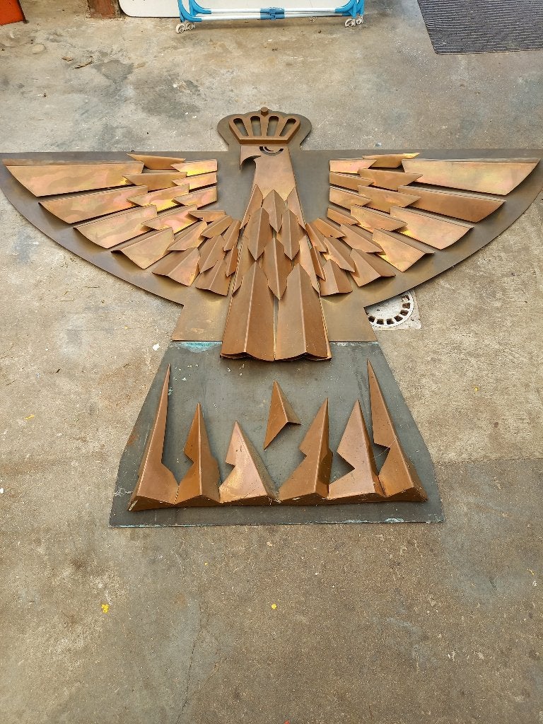 te koop: roodkoperen arend, Ophalen, Koper