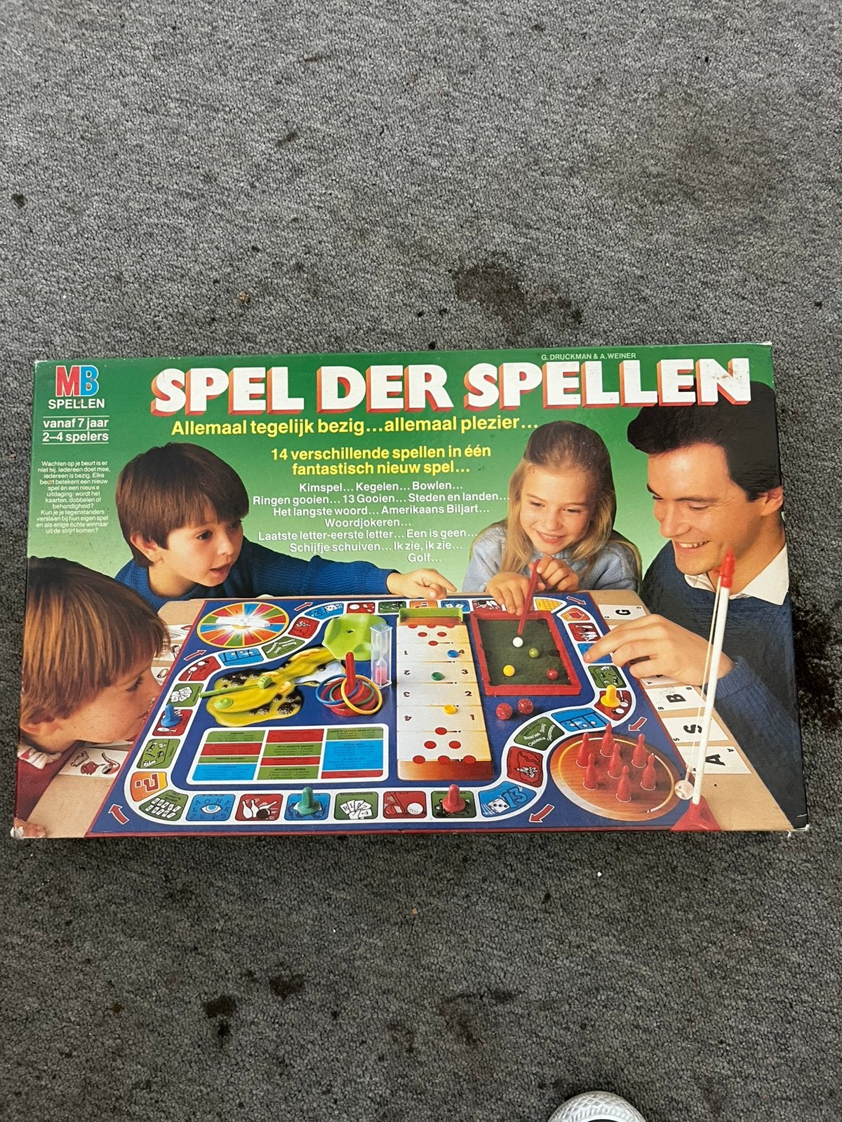 Spel der Spellen door MB, Hobby en Vrije tijd, Gezelschapsspellen | Bordspellen, Vijf spelers of meer, Ophalen, Gebruikt