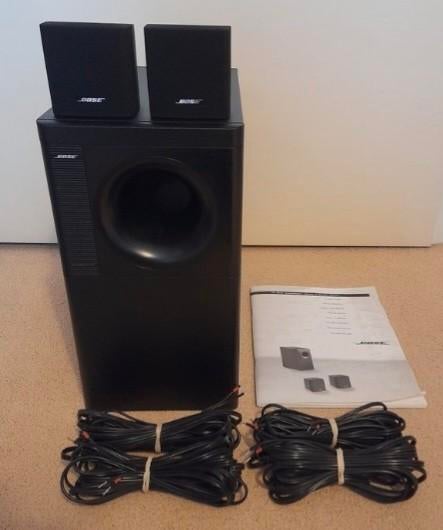 Bose Acoustimass 5 speakersysteem, Ophalen of Verzenden, 120 watt of meer, Front, Rear of Stereo speakers, Bose
