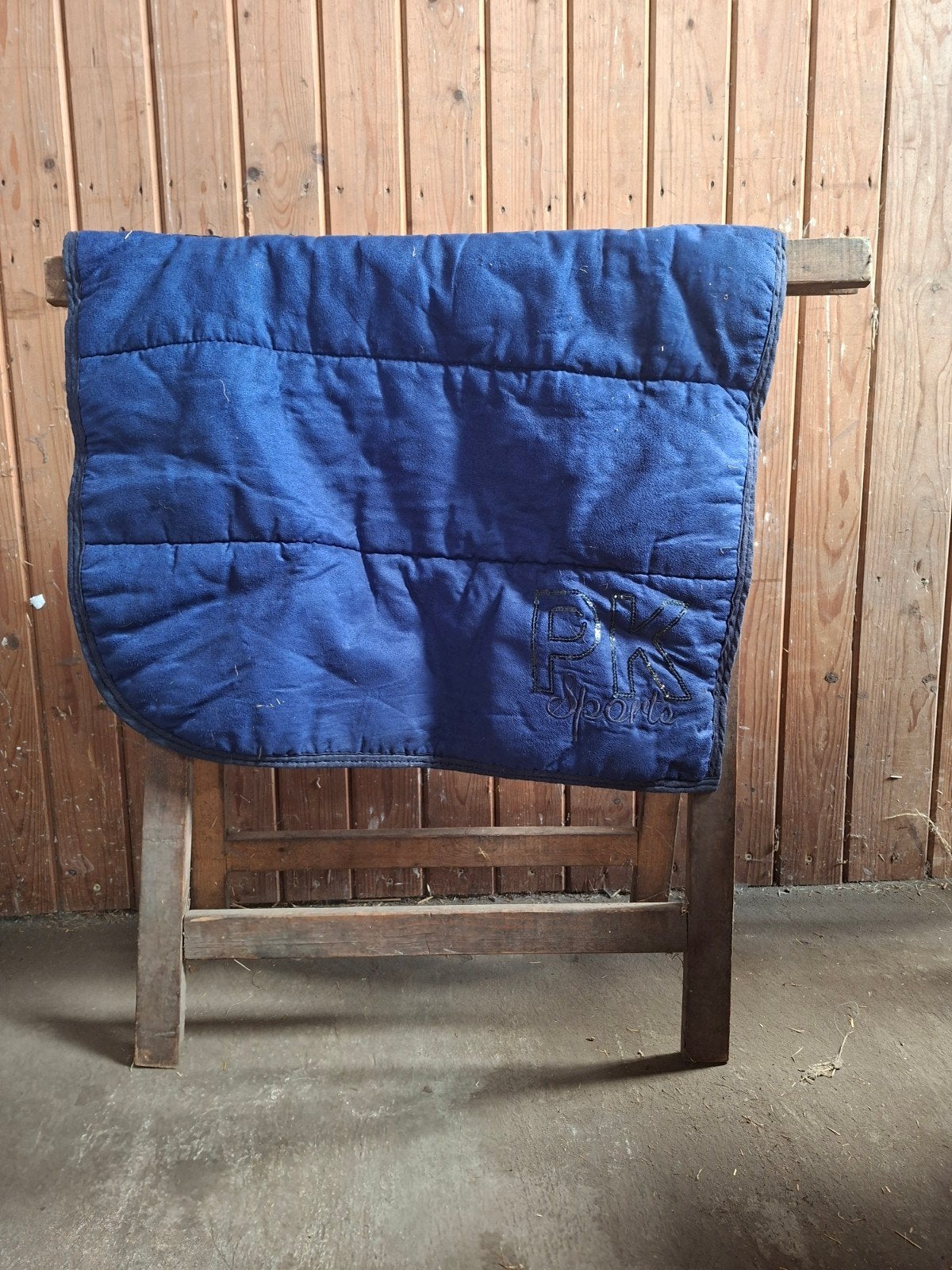 Blauw zadel dekje, Gebruikt, Overige merken, Extra Full (XL), Ophalen of Verzenden