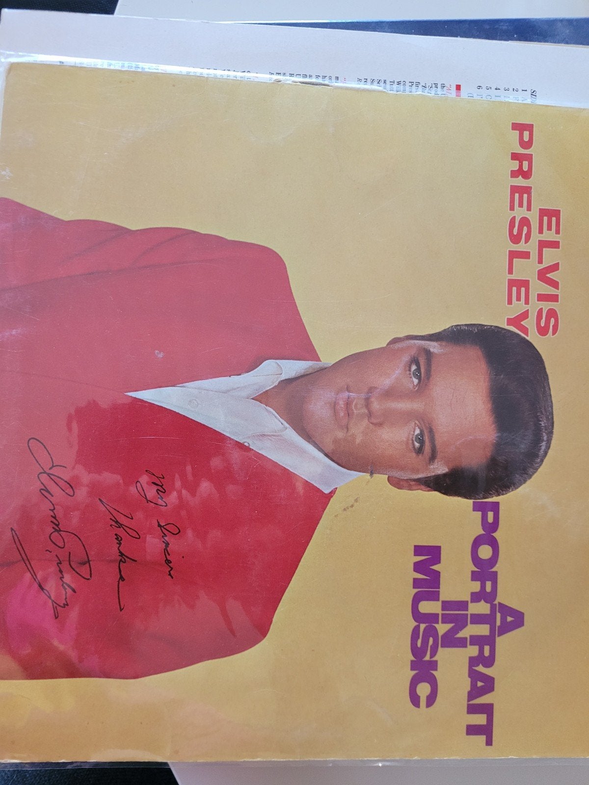 Elvis Presley - A Portrait in Music LP (1973), Ophalen, LP, Gebruikt, Pop