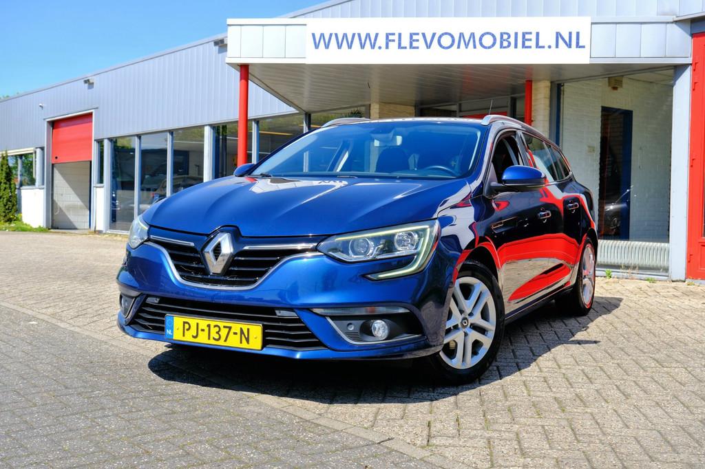 Renault Mégane Estate 1.2 TCe 132pk Zen Navi|Clima|Cruise, Auto's, Voorwielaandrijving, Gebruikt, 4 cilinders, Blauw