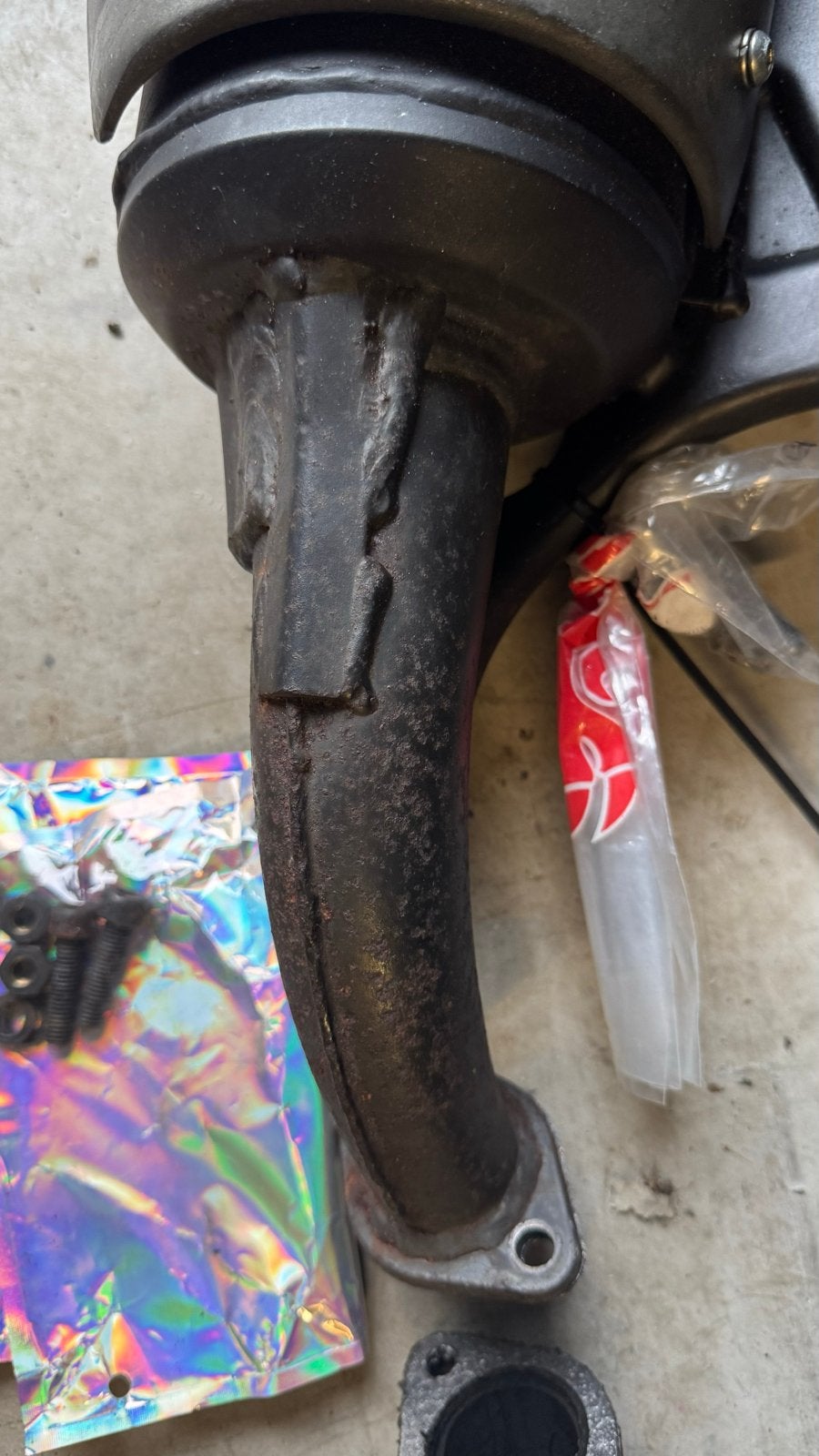 Leovince Touring 6-punts uitlaat Piaggio/Gilera 125/180, Zo goed als nieuw, K, K, K