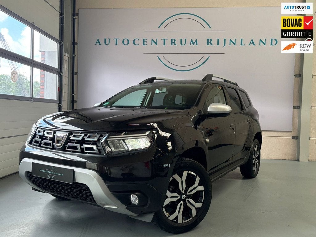 Dacia Duster 1.0 TCe Bi-Fuel Essential CAMERA-NIEUWSTAAT-DEA, Auto's, Dacia, Stof, Gebruikt, Duster, Zwart